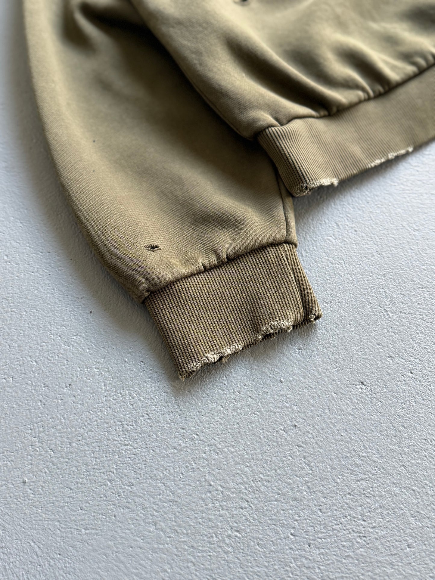 BLANK WORN HOODIE
