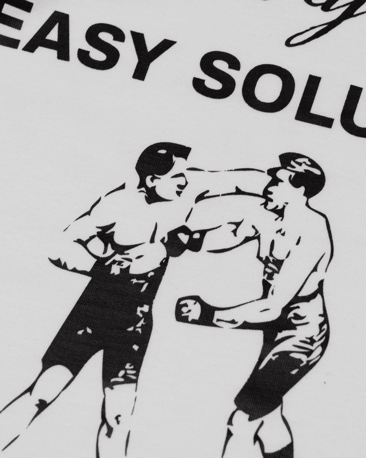 SCRIPT BOXING T-SHIRT