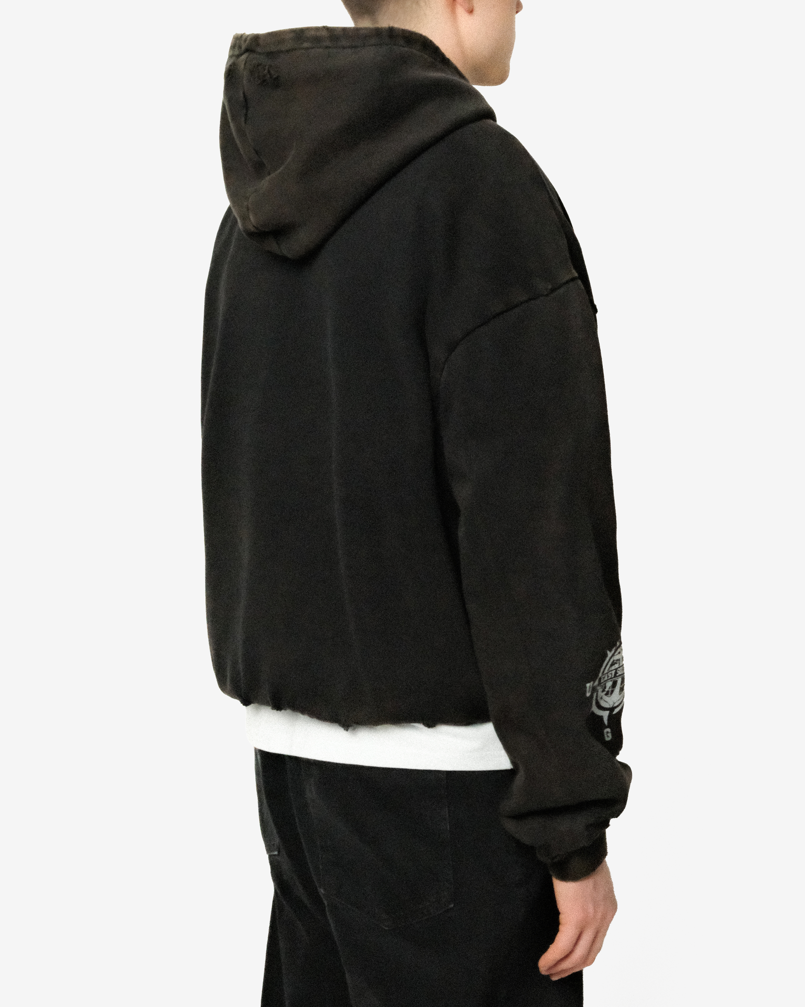 U. S. COAST GUARD FADED HOODIE