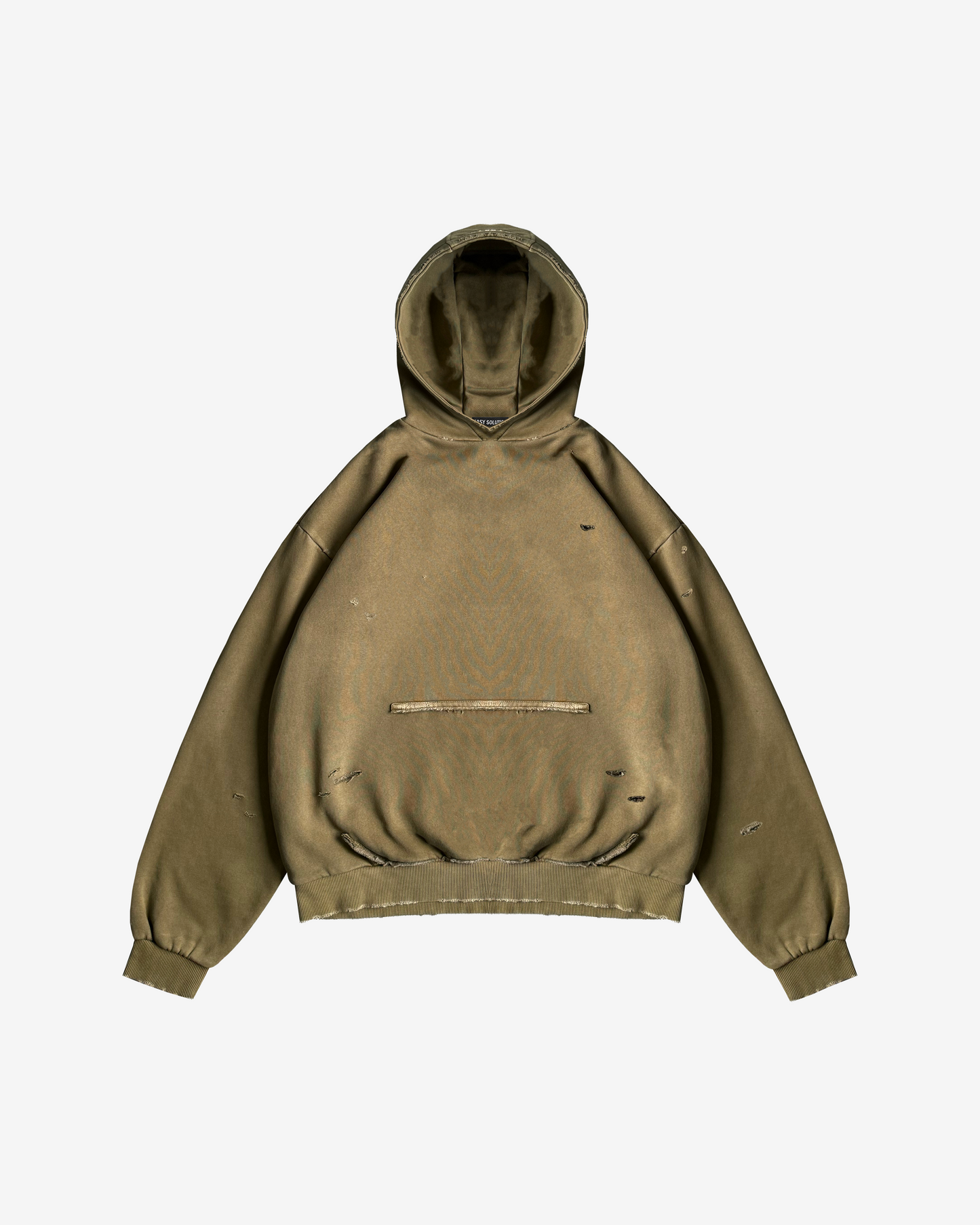 BLANK WORN HOODIE