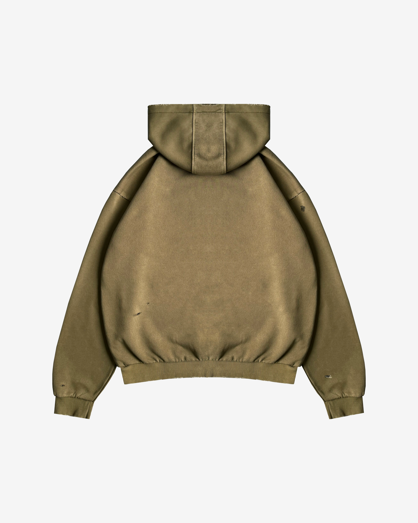 BLANK WORN HOODIE