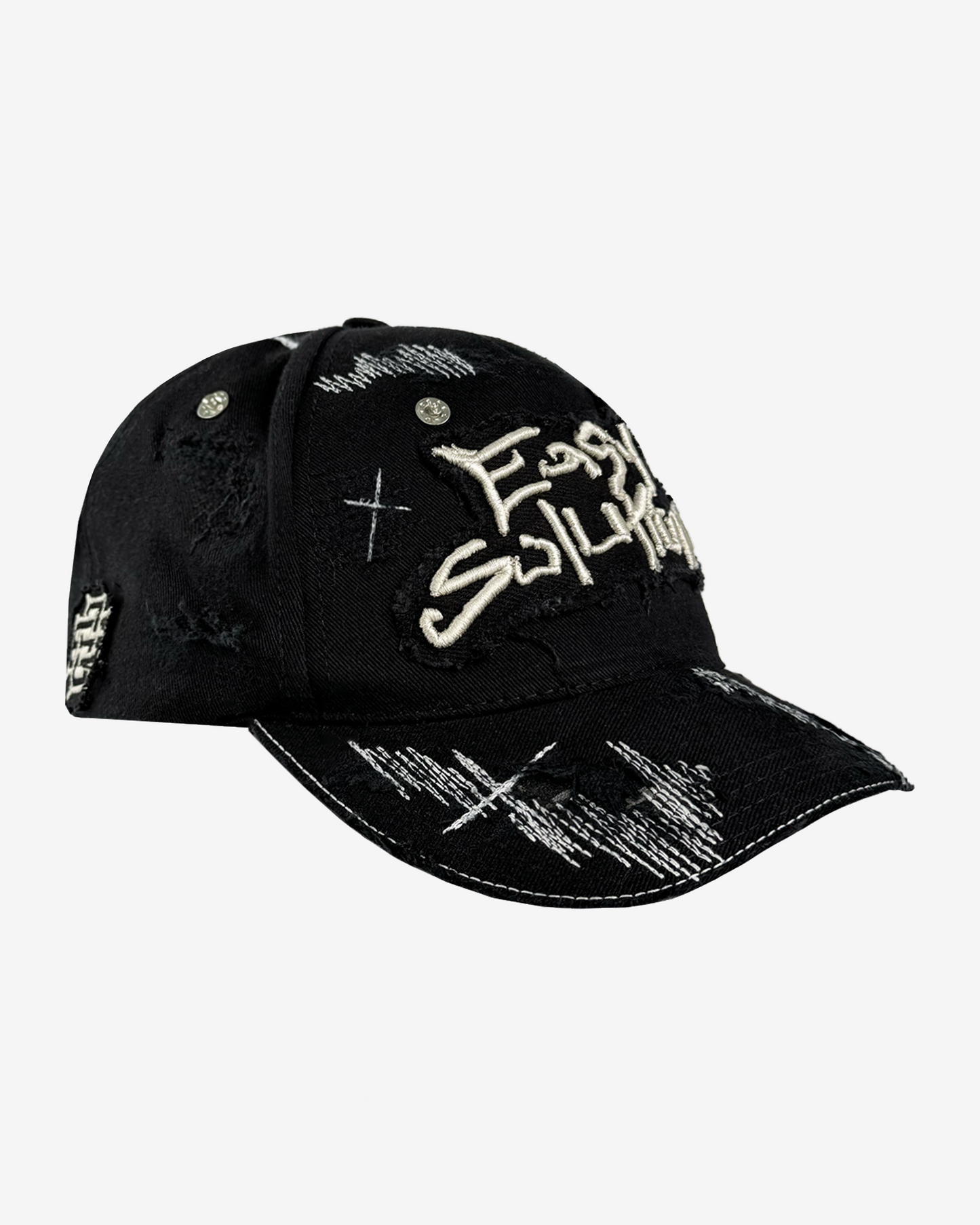 DISTRESSED BASEBALL CAP