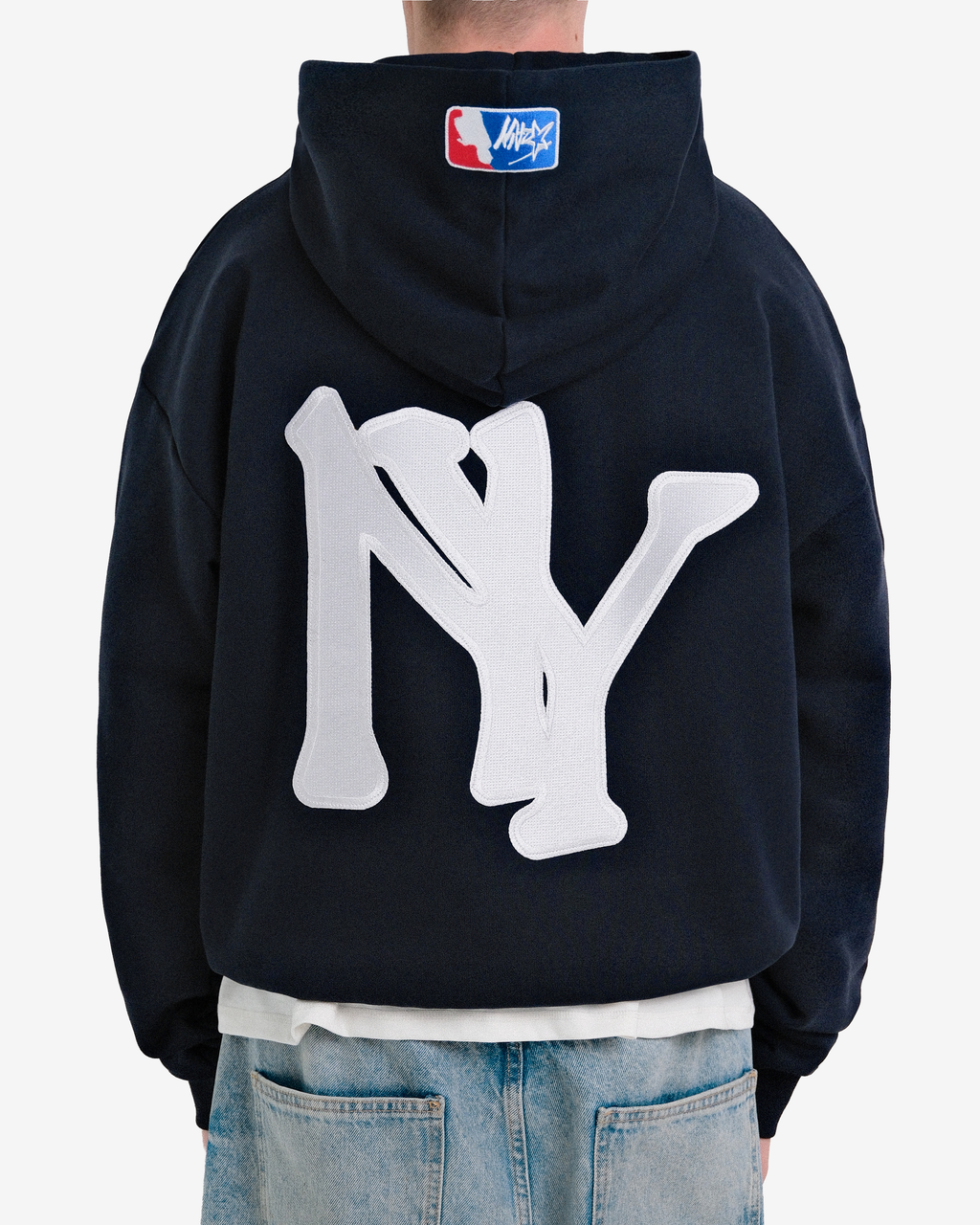 NEW YORK EMBROIDERED HOODIE
