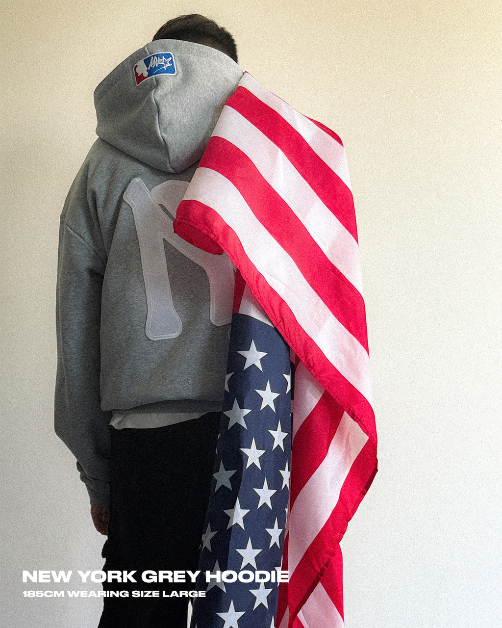 NEW YORK EMBROIDERED HOODIE