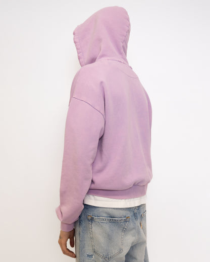 GRADIENT WASHED PINK HOODIE