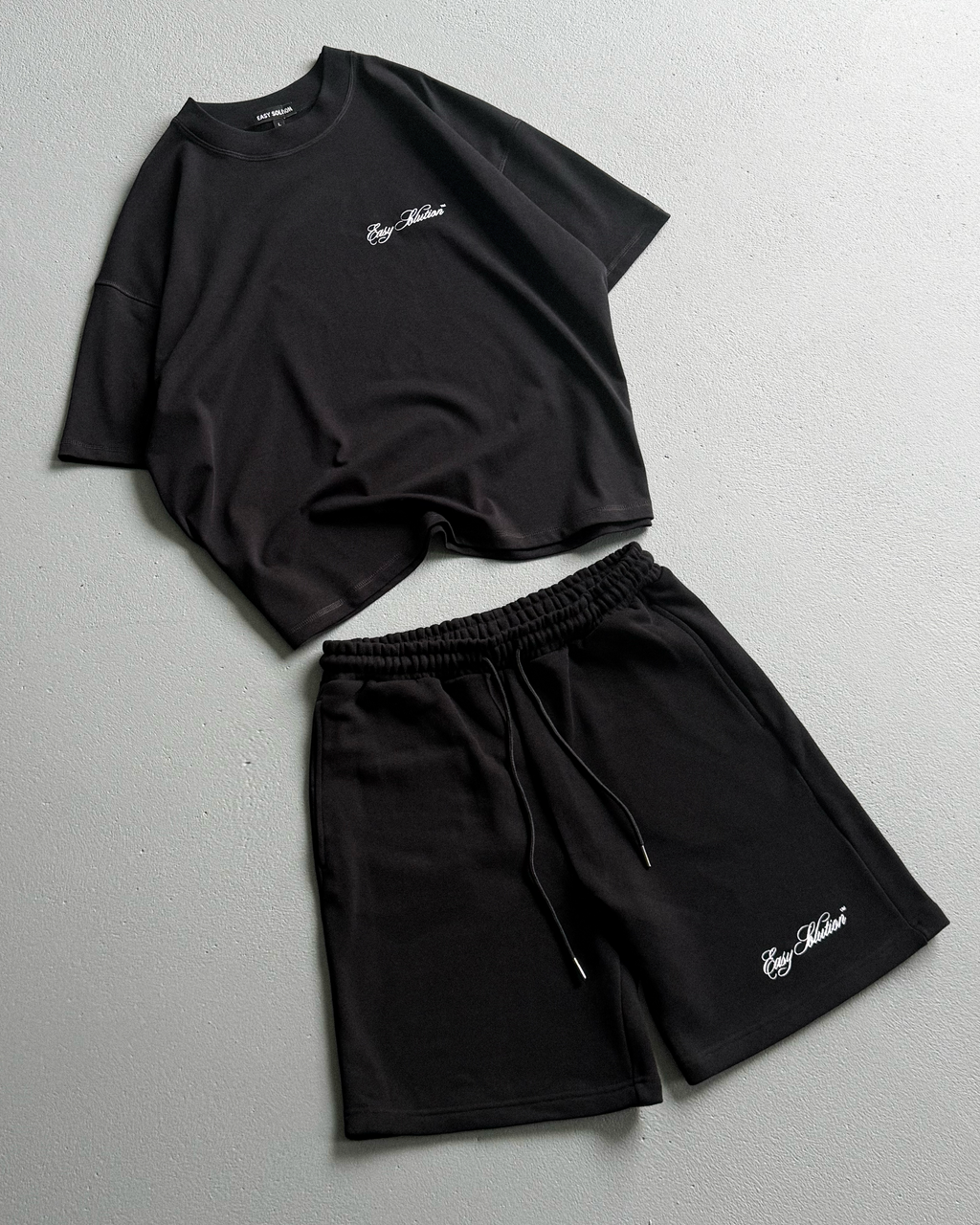 CORE EMBROIDERED COTTON SHORTS