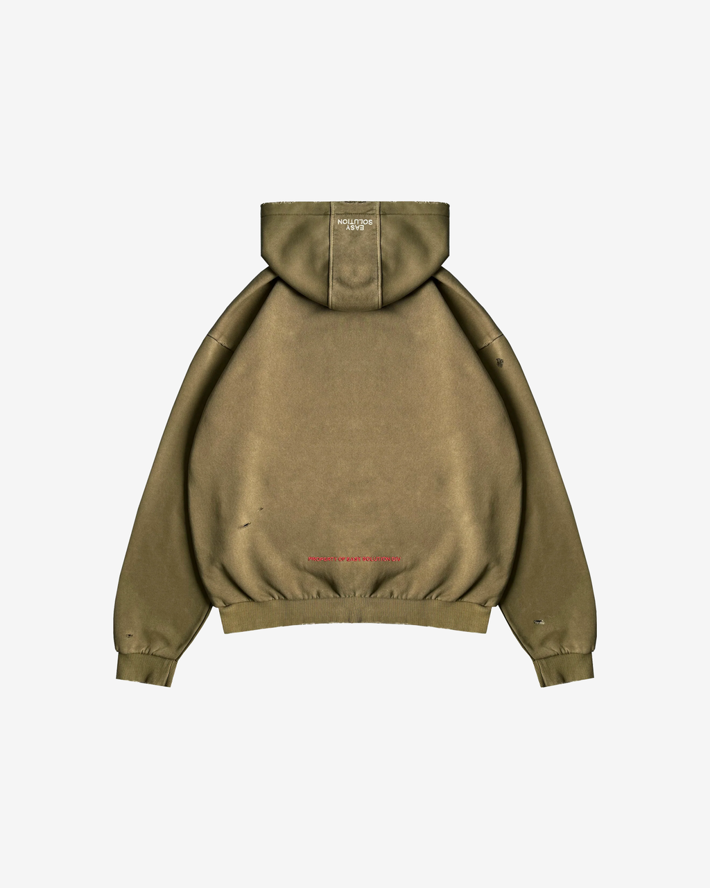 ARMY APPLIQUÉ HOODIE