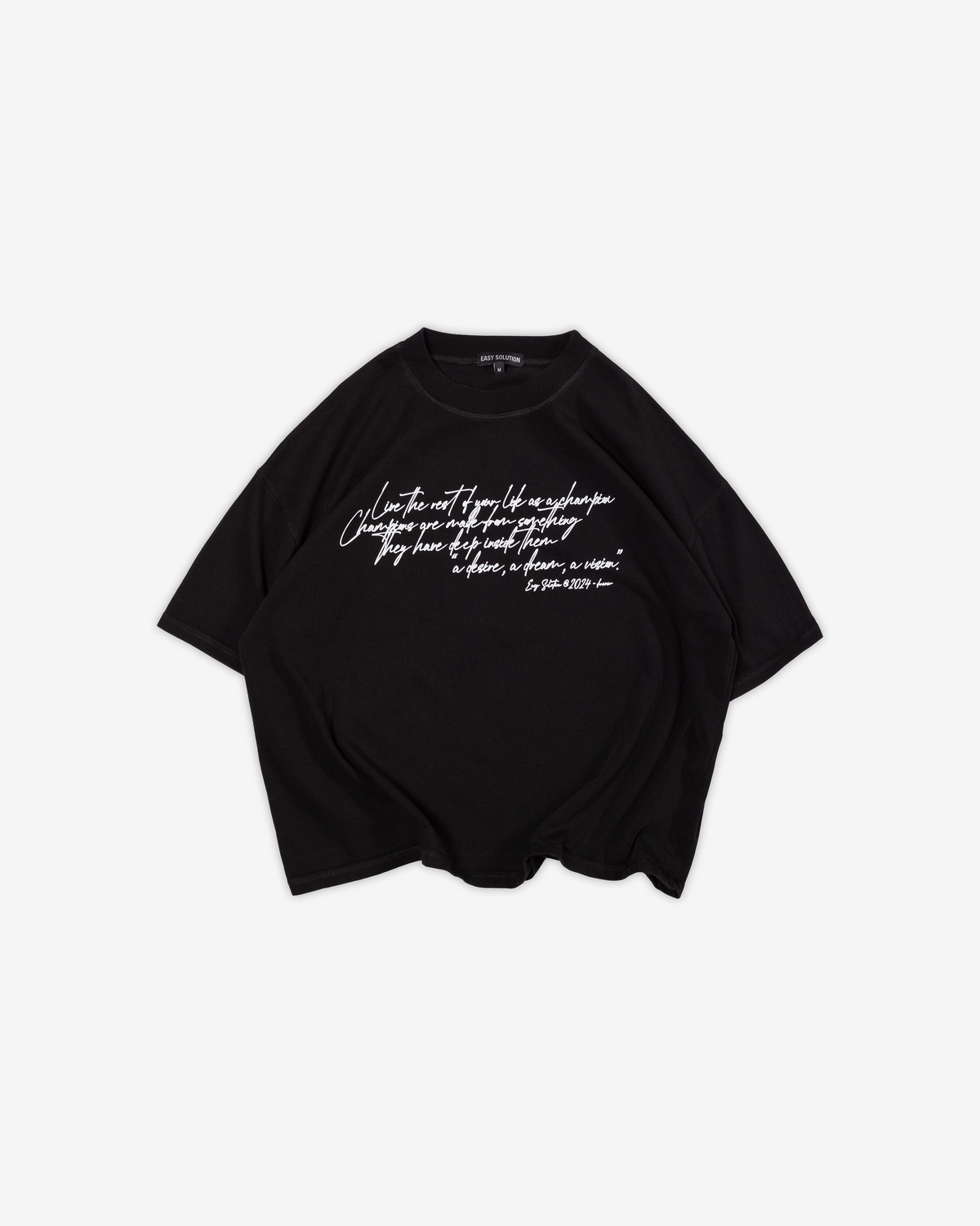 SCRIPT BOXING T-SHIRT