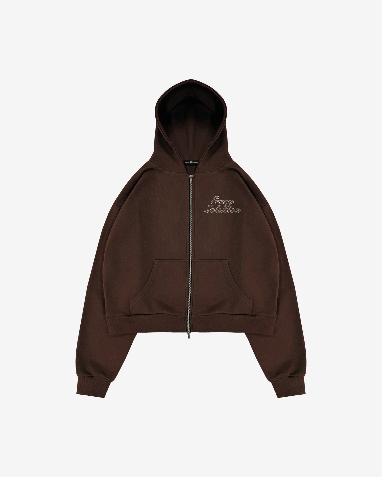 SPIKE ZIPPED HOODIE