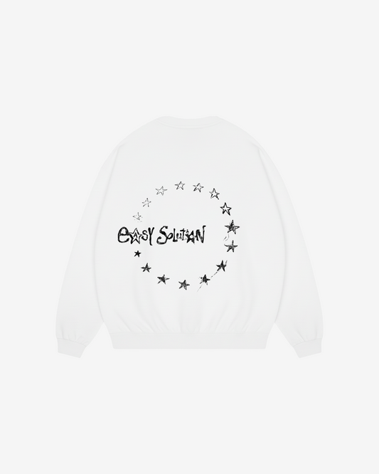 CIRCLE STARS CREWNECK