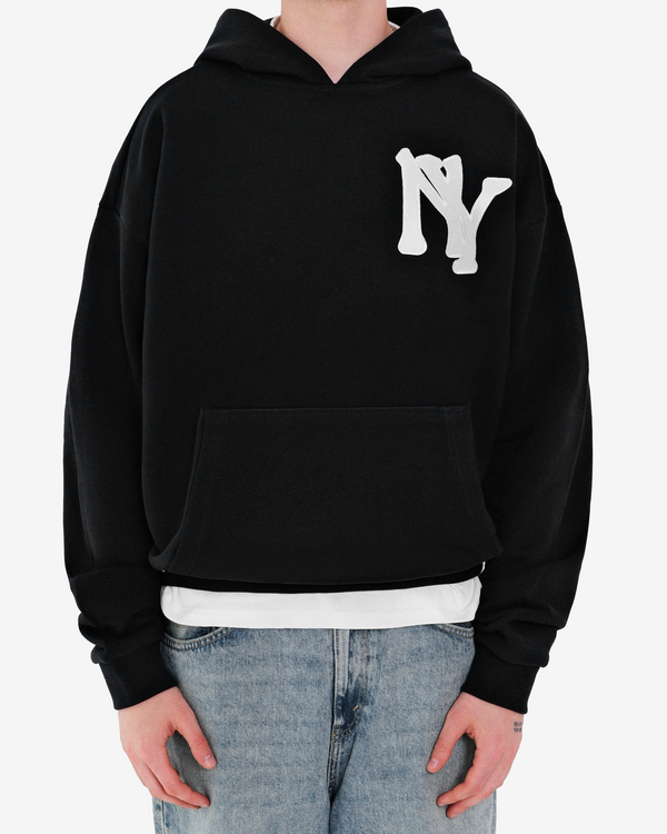 NEW YORK EMBROIDERED HOODIE