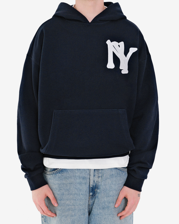 NEW YORK EMBROIDERED HOODIE