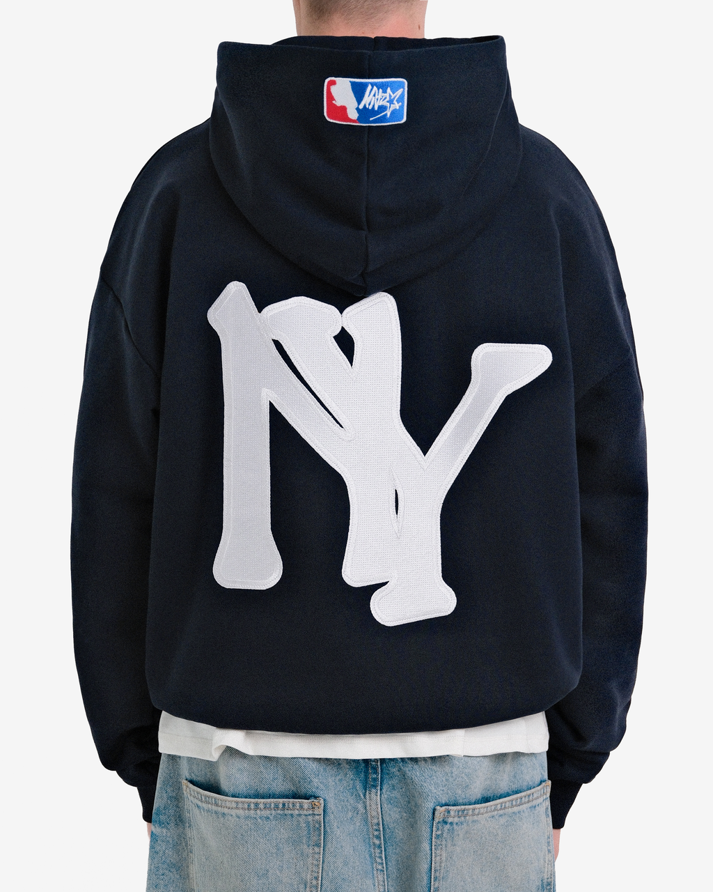 NEW YORK EMBROIDERED HOODIE