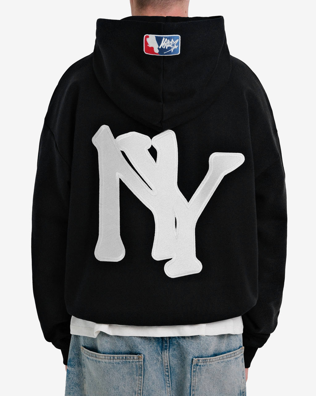 NEW YORK EMBROIDERED HOODIE