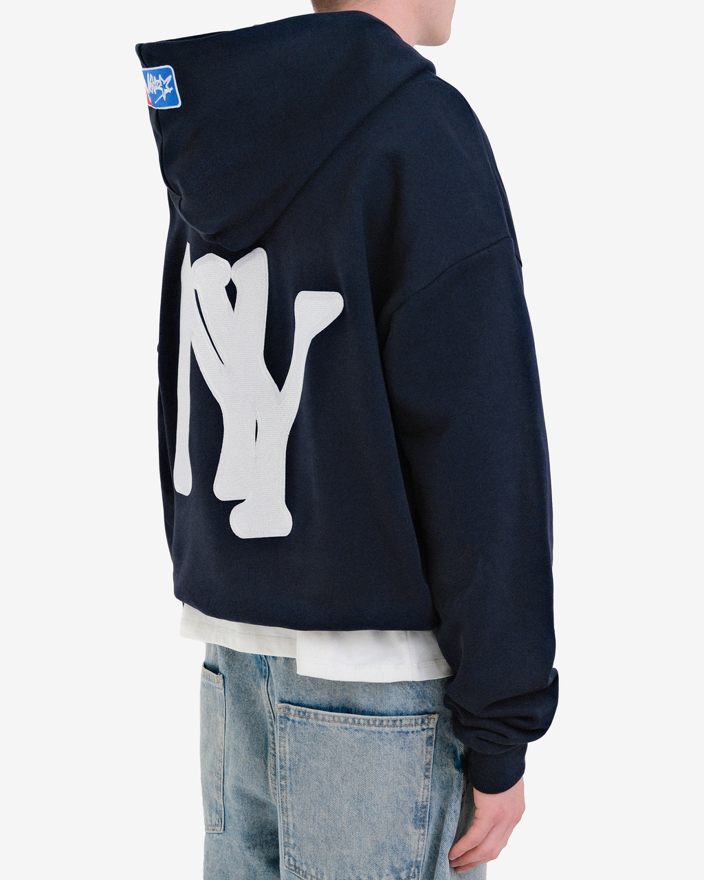 NEW YORK EMBROIDERED HOODIE