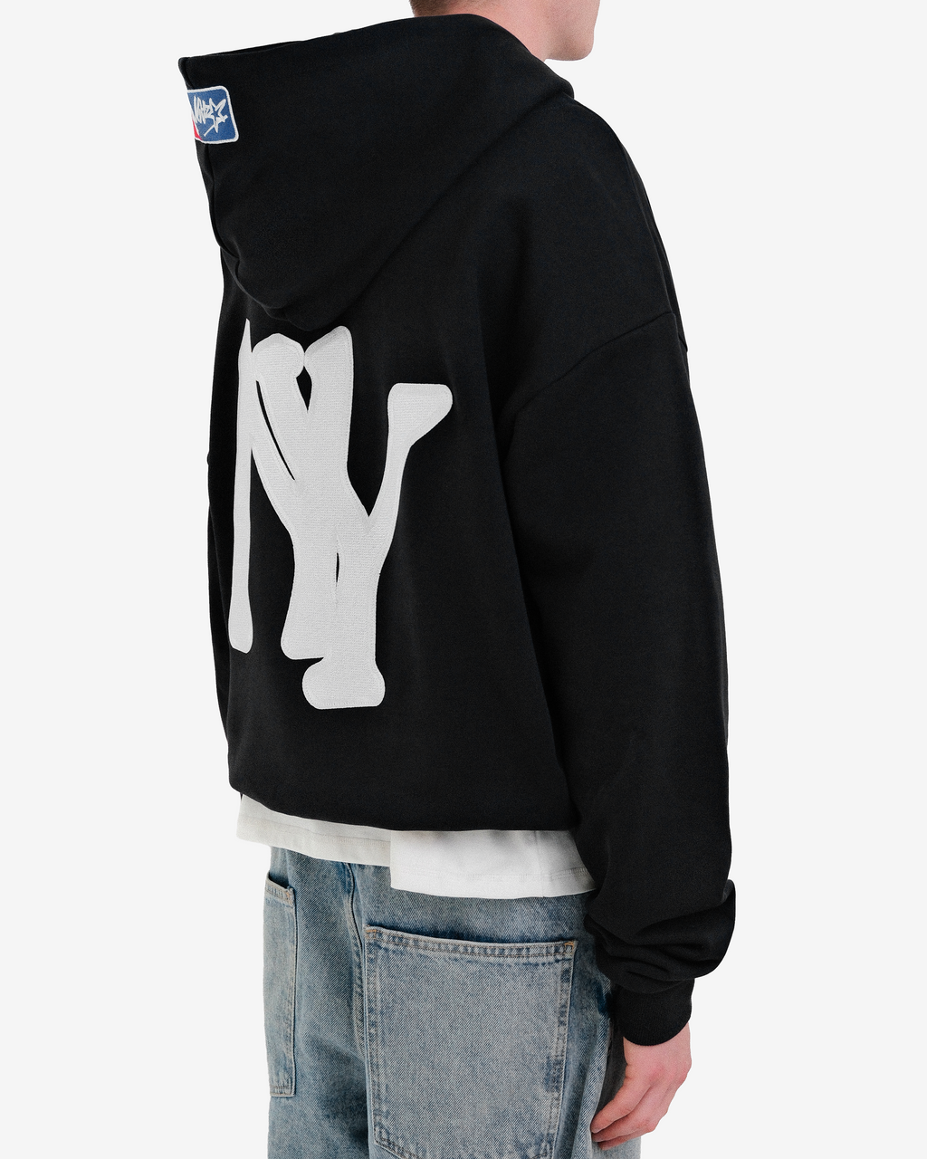 NEW YORK EMBROIDERED HOODIE