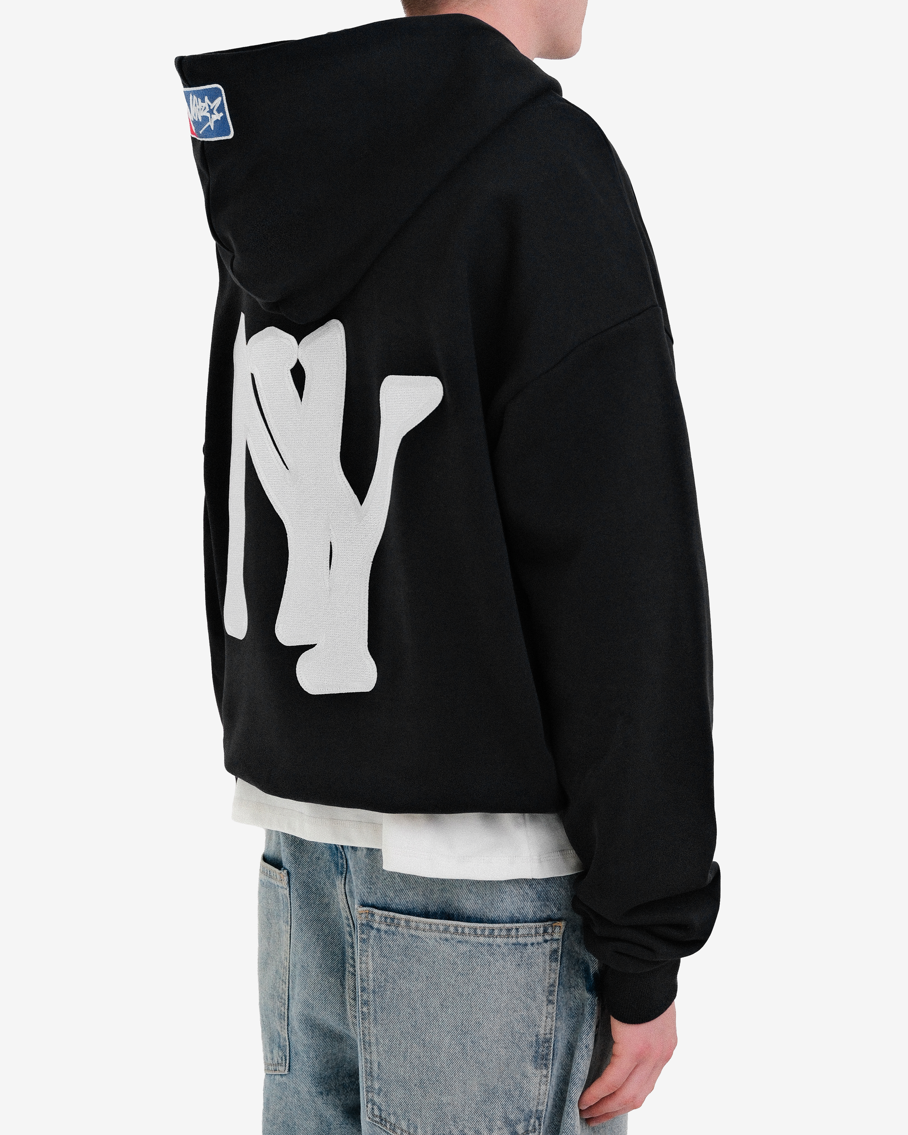 NEW YORK EMBROIDERED HOODIE