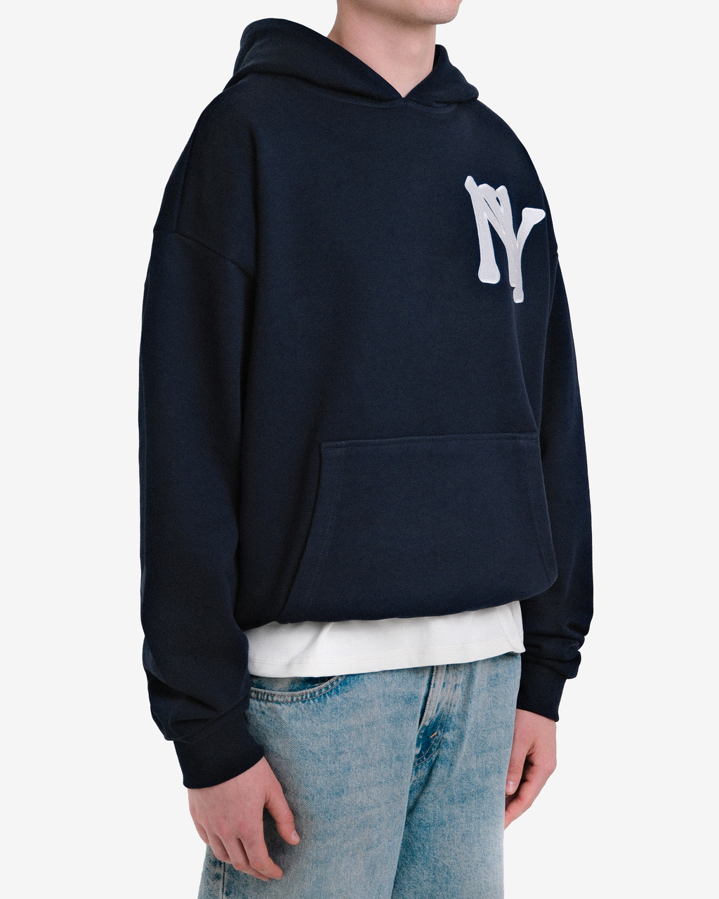NEW YORK EMBROIDERED HOODIE