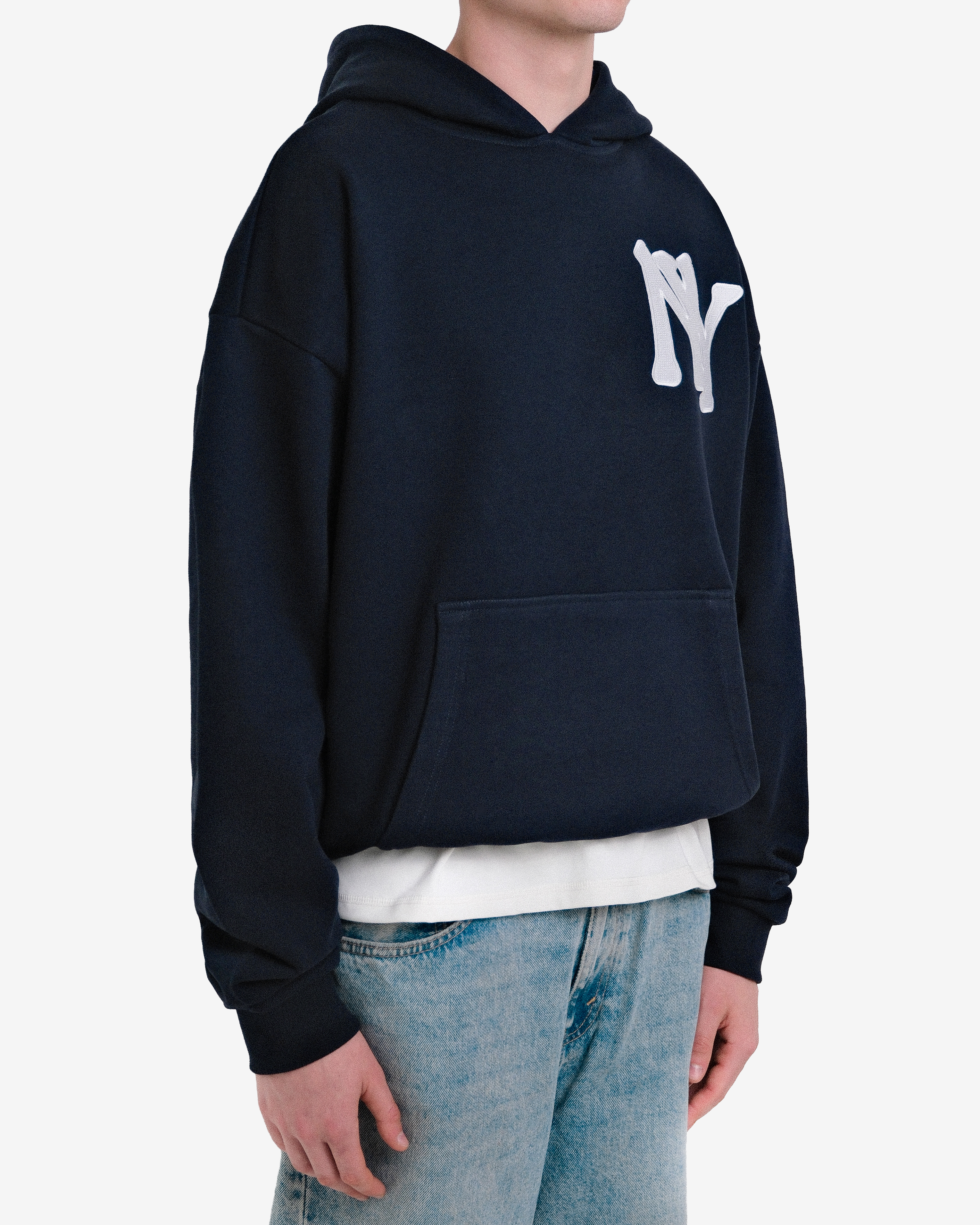 NEW YORK EMBROIDERED HOODIE