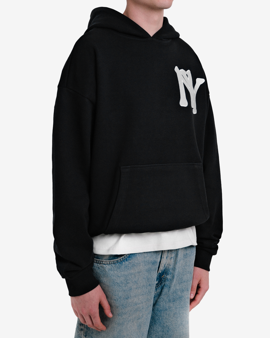 NEW YORK EMBROIDERED HOODIE