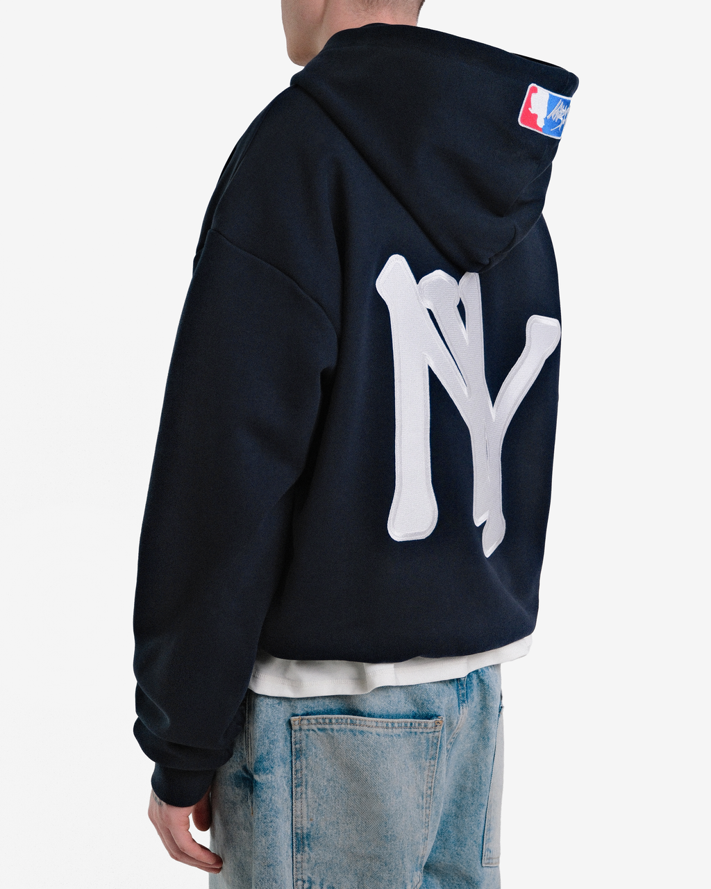 NEW YORK EMBROIDERED HOODIE