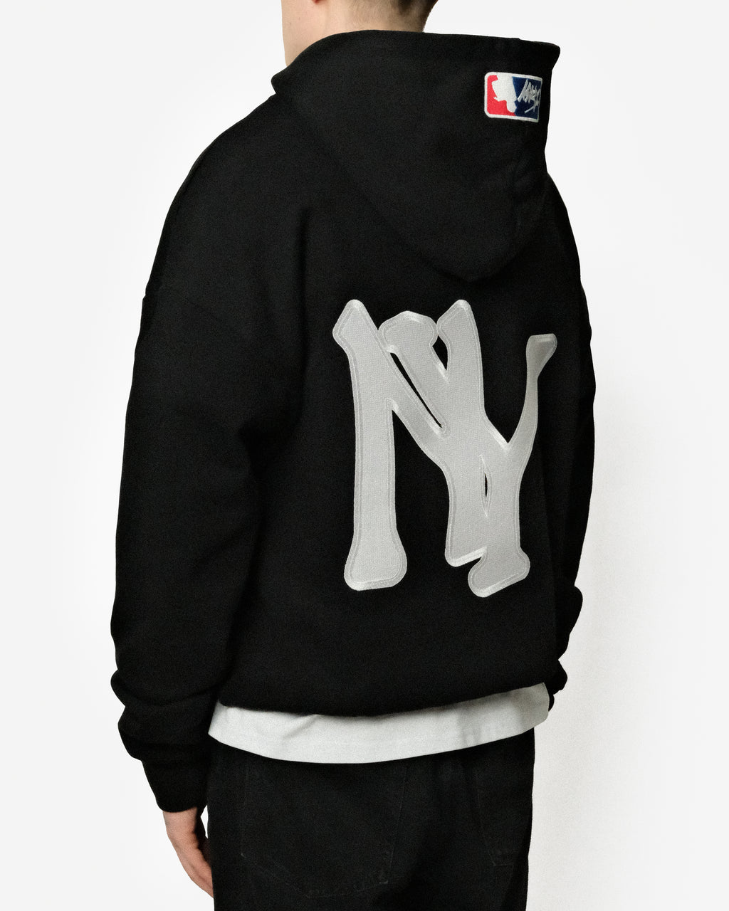 NEW YORK EMBROIDERED HOODIE