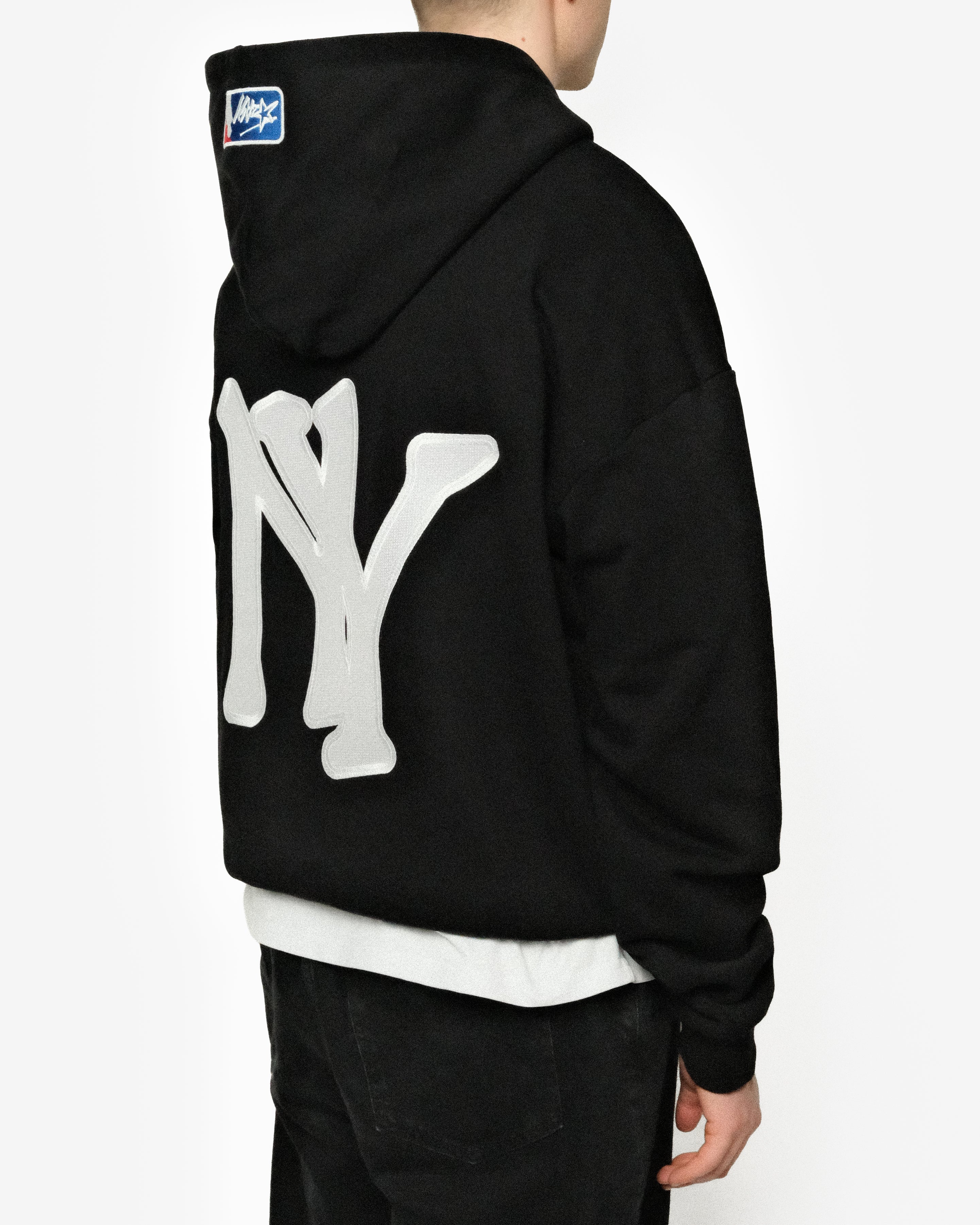 NEW YORK EMBROIDERED HOODIE