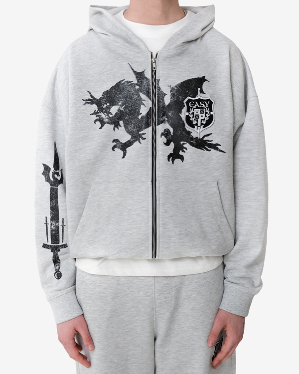LEGION CREST ZIPPED HOODIE