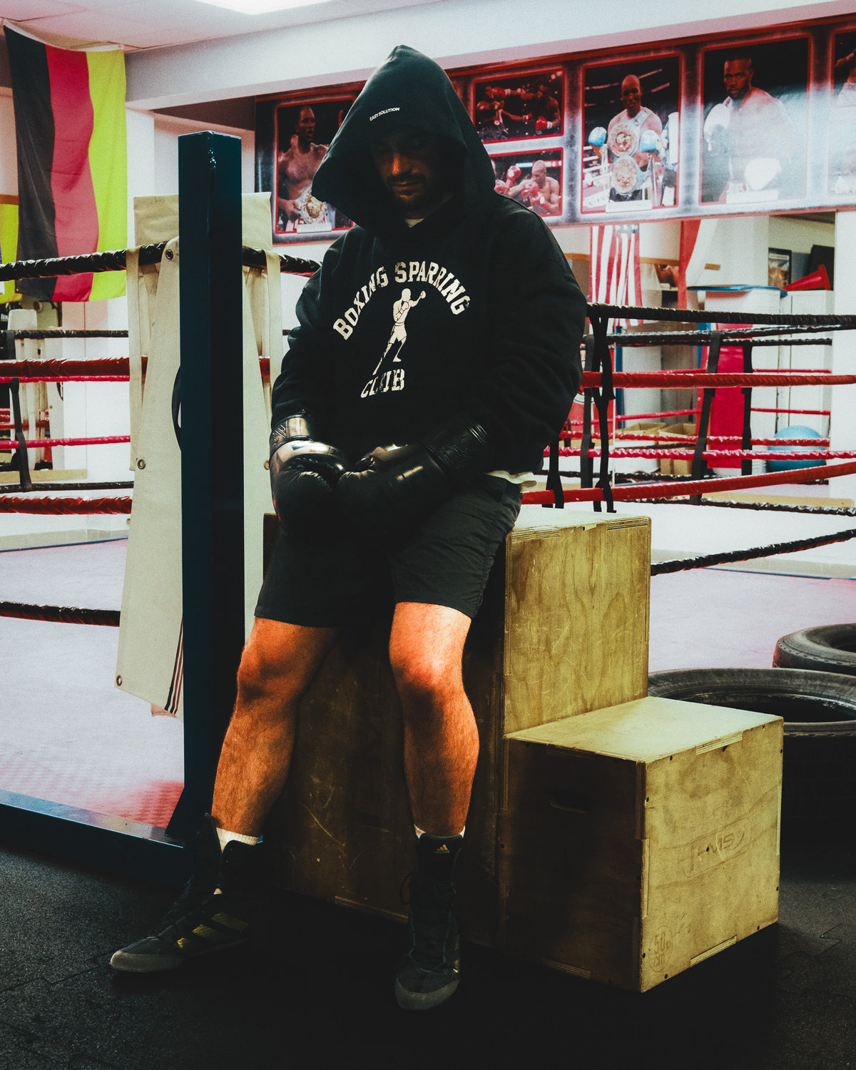 BOXING SPARRING CLUB HOODIE