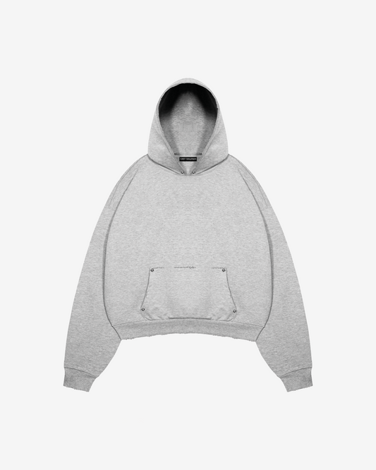 BLANK DISTRESSED HOODIE