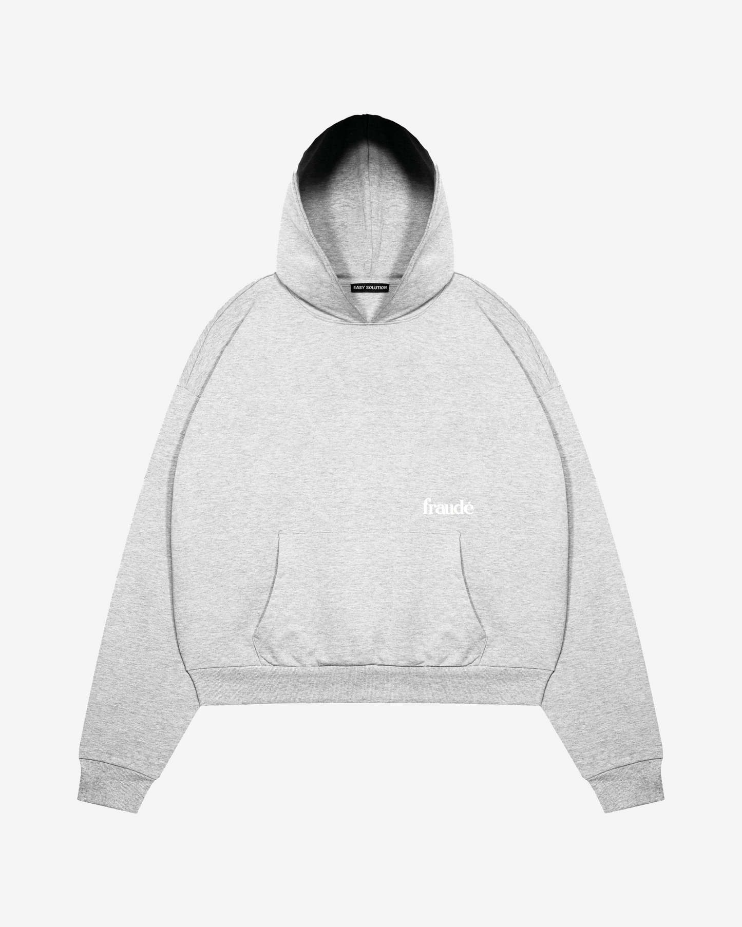 FRAUDÉ BASIC GREY HOODIE