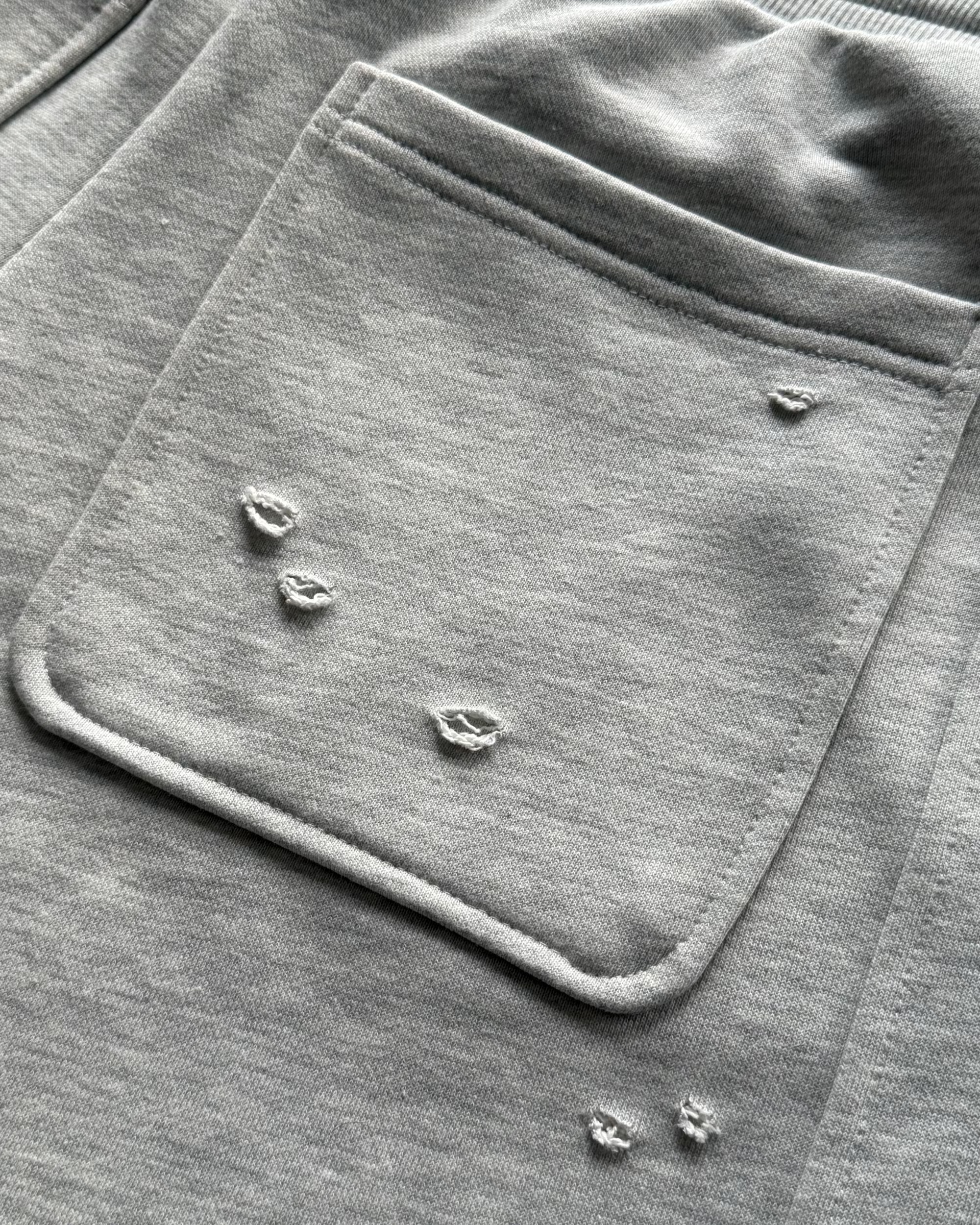 RECORDS DISTRESSED SHORTS