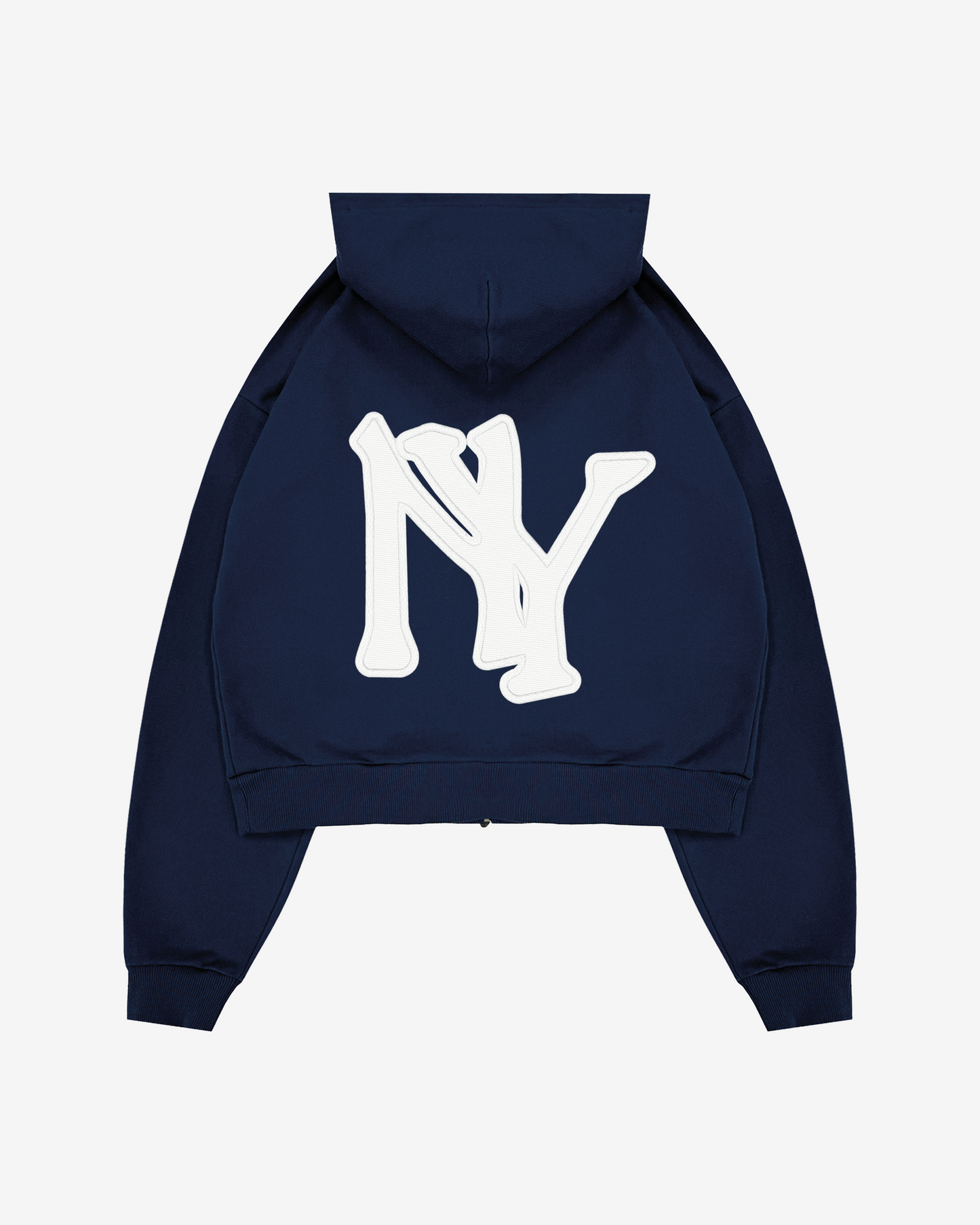 MLB EMBROIDERED ZIPPED HOODIE