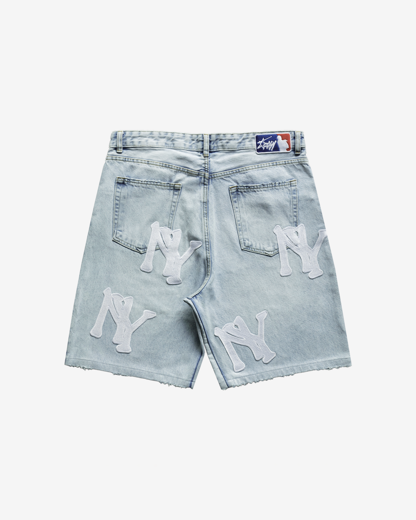 YANKED DENIM JORTS