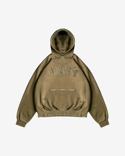 ARMY WORN HOODIE