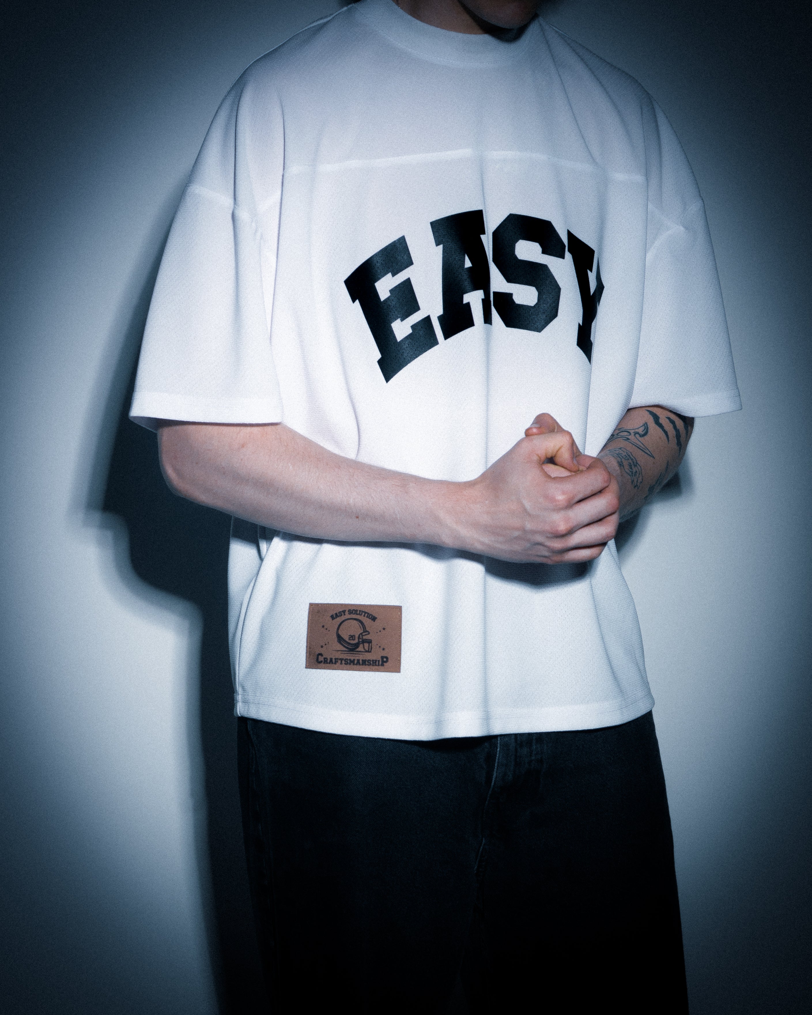 ANNIVERSARY MESH JERSEY T-SHIRT