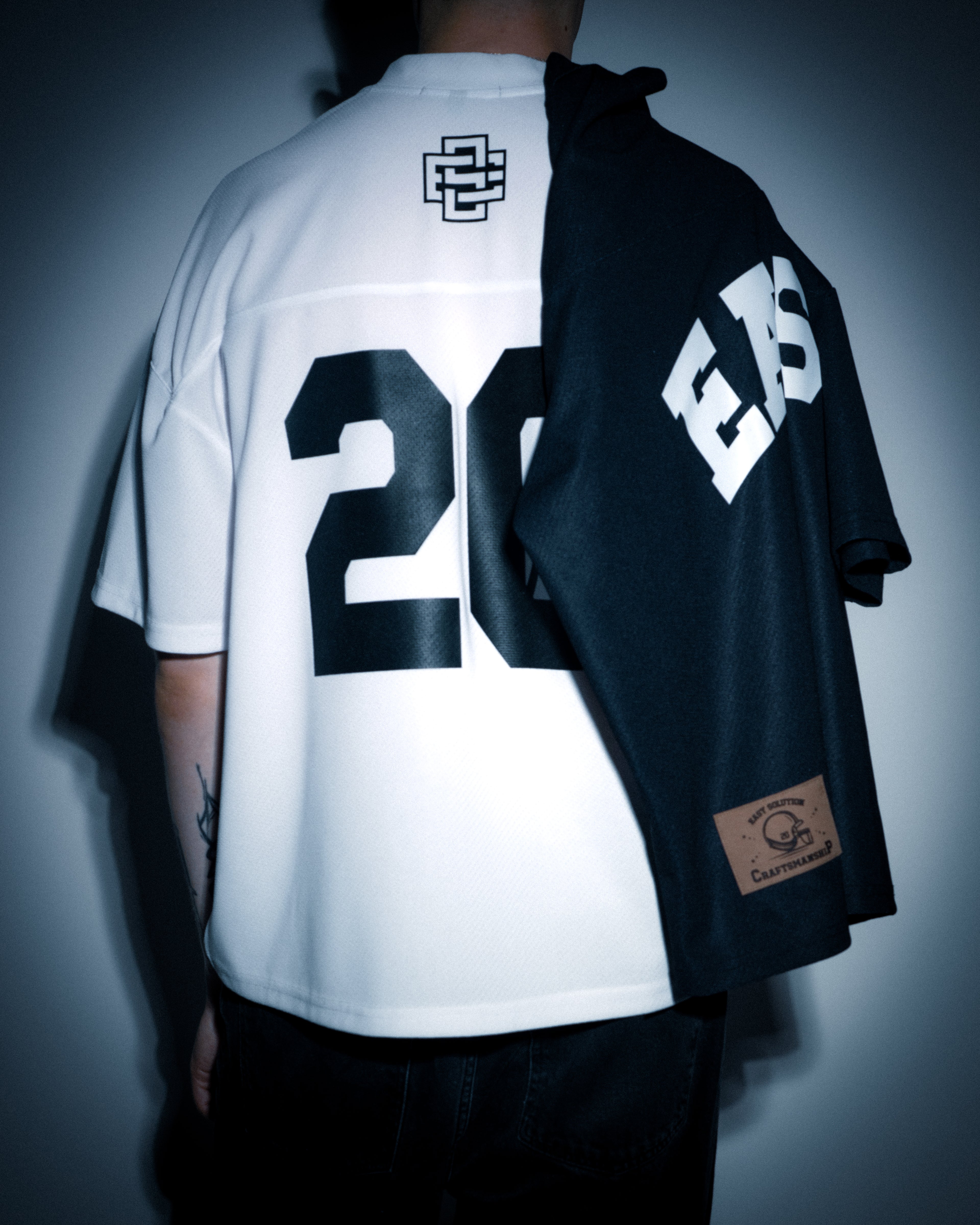 ANNIVERSARY MESH JERSEY T-SHIRT