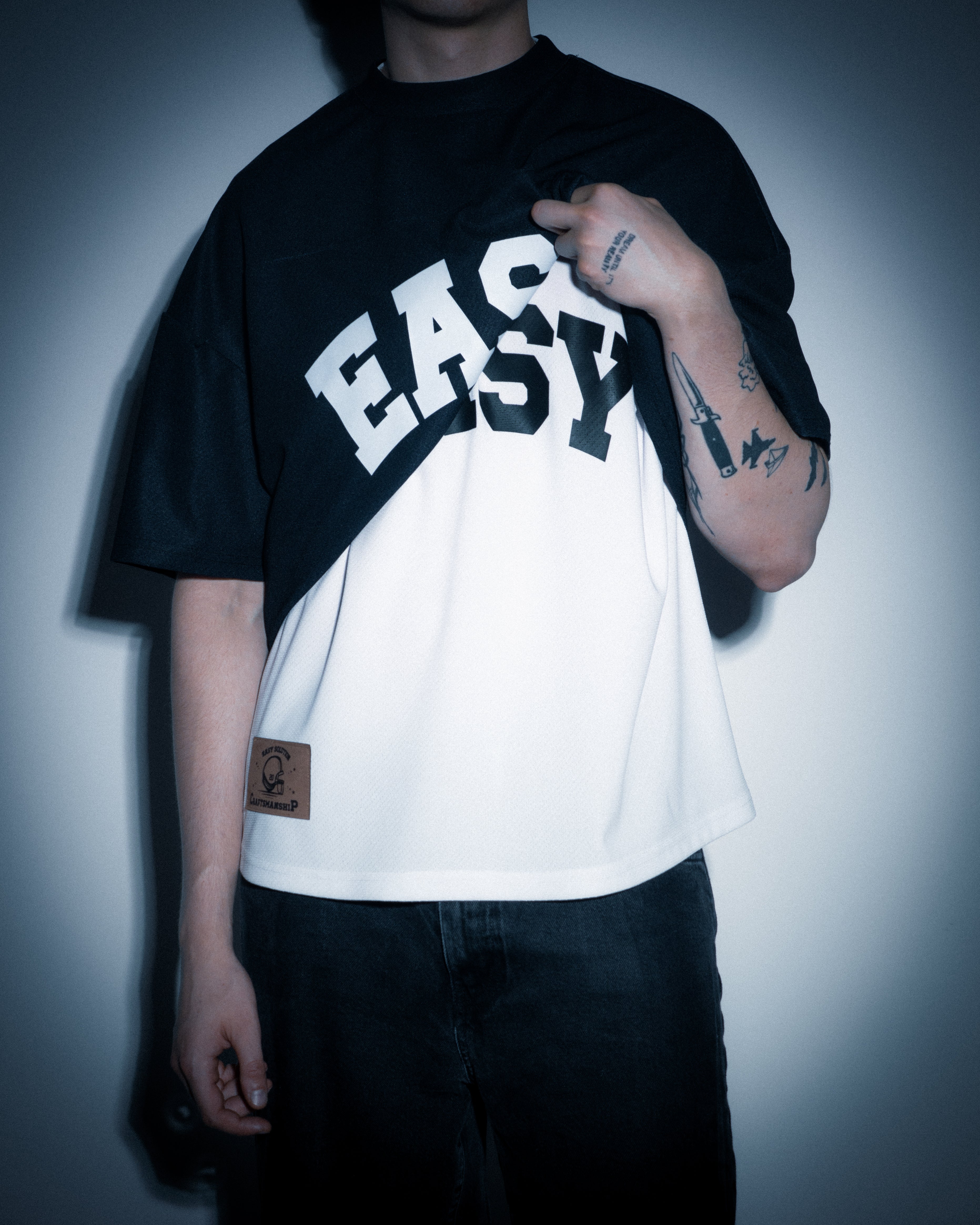 ANNIVERSARY MESH JERSEY T-SHIRT