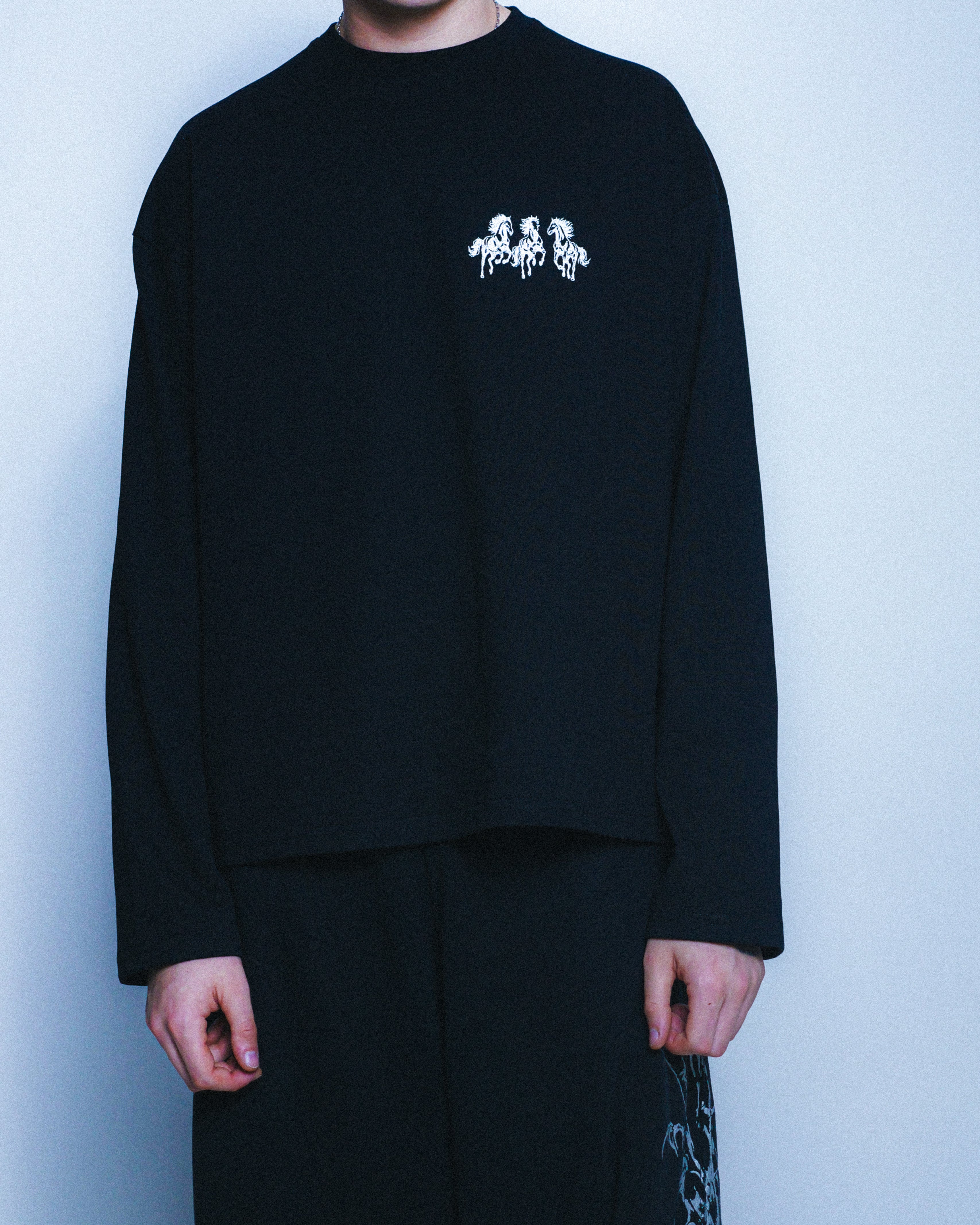 RUNNING HORSES LONGSLEEVE