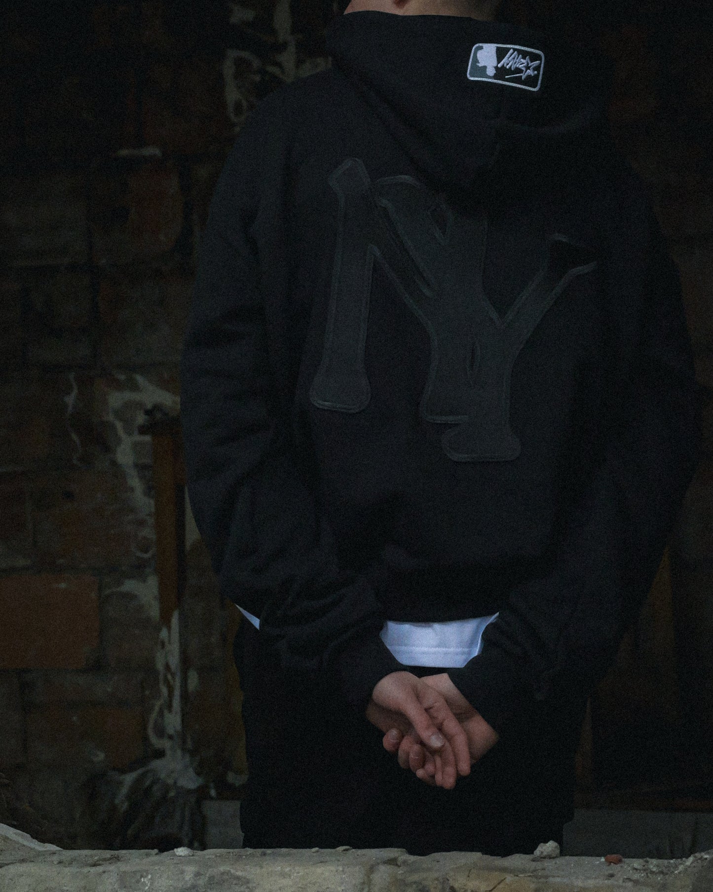 MLB EMBROIDERD BLACK EDITION HOODIE