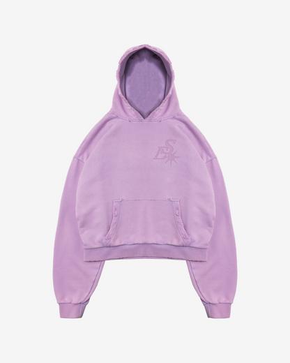 GRADIENT WASHED PINK HOODIE