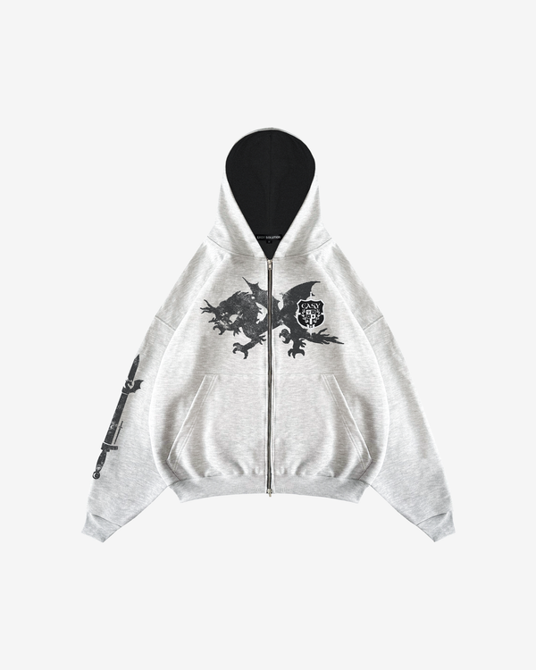 LEGION CREST ZIPPED HOODIE