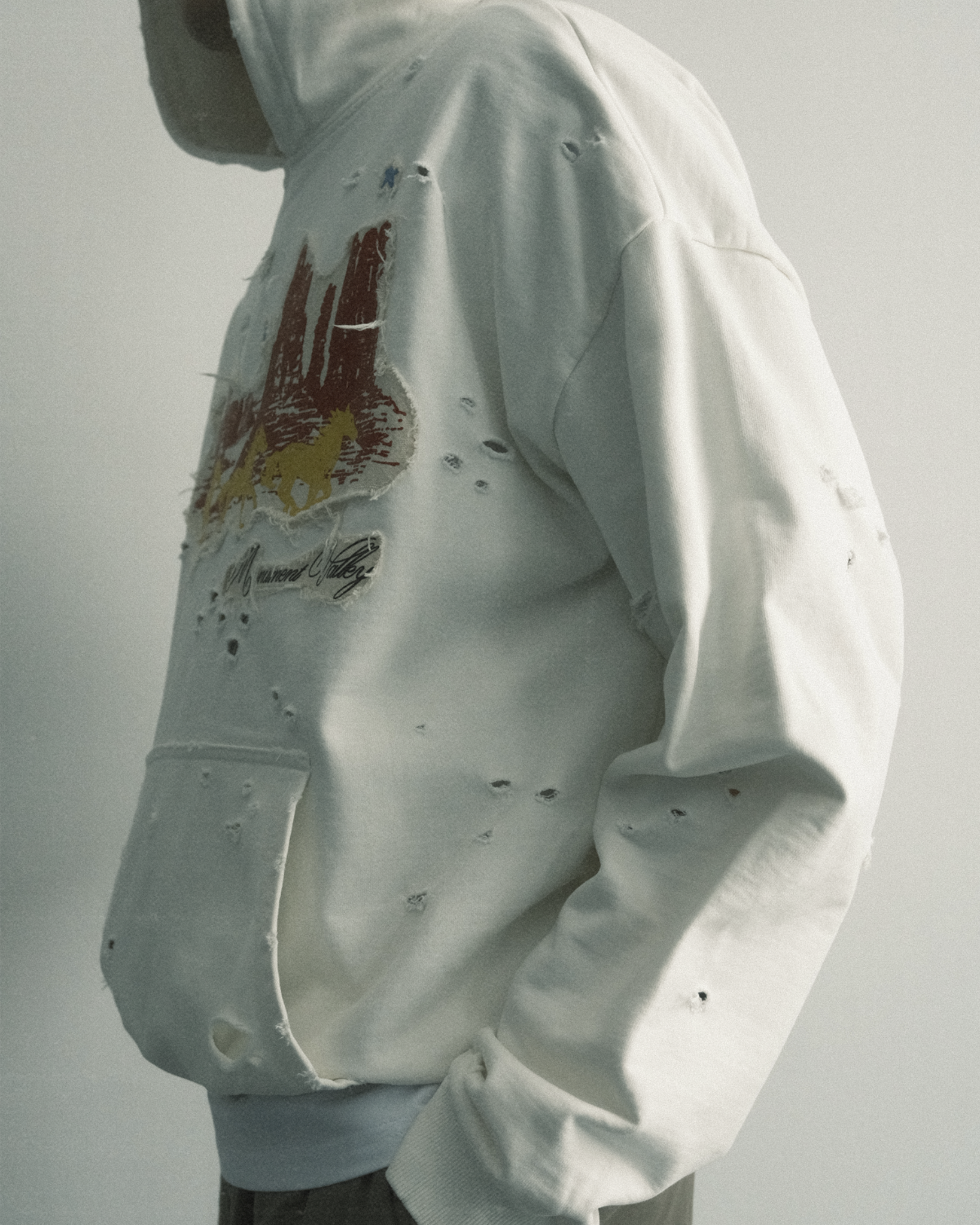 MONUMENT VALLEY APPLIQUÉ HOODIE