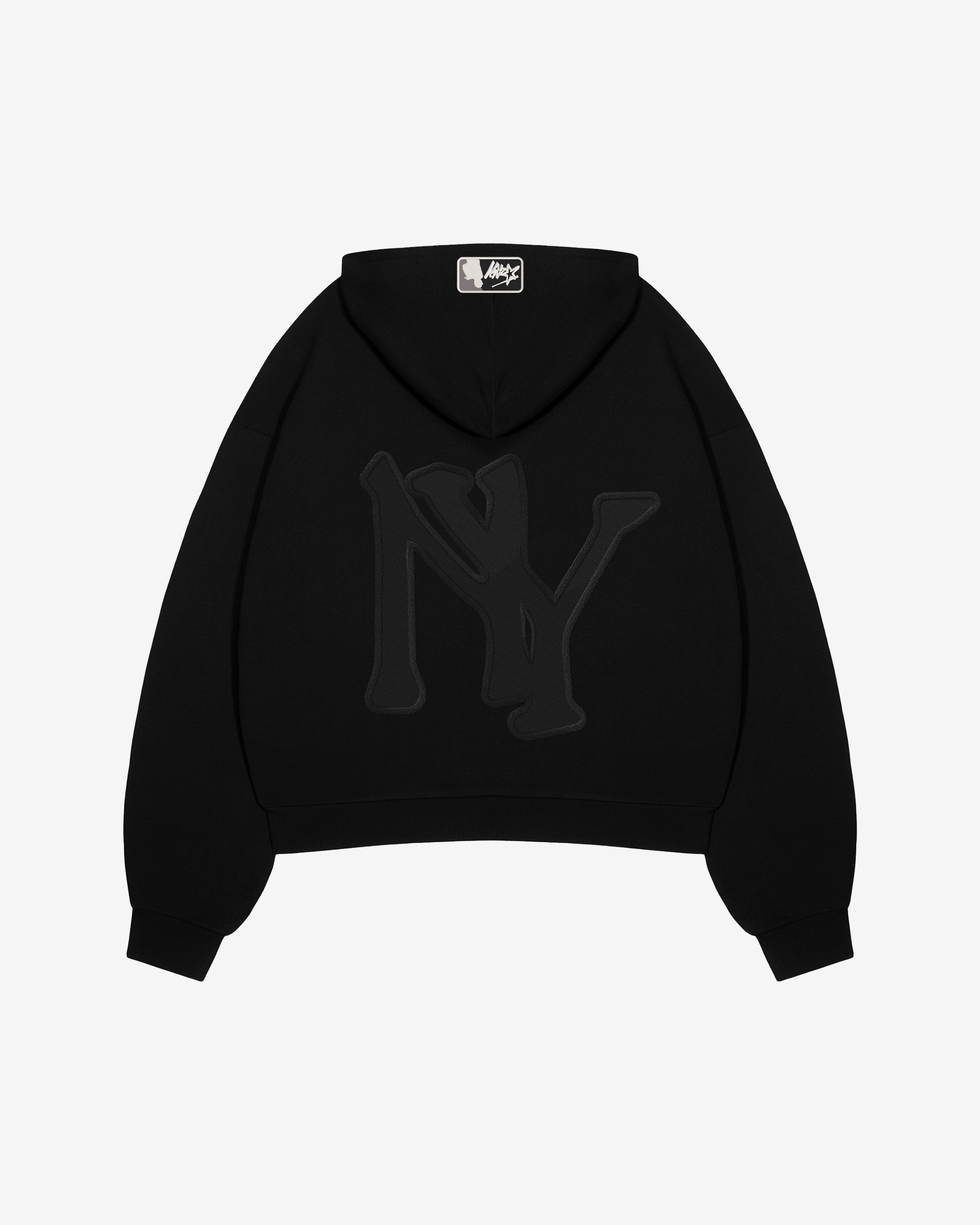 MLB EMBROIDERD BLACK EDITION HOODIE