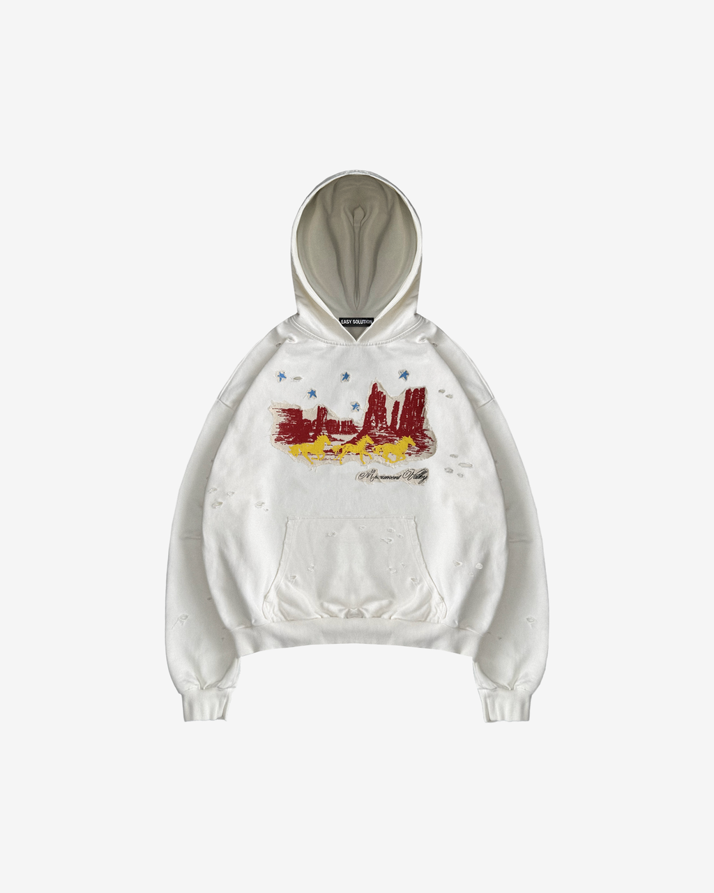 MONUMENT VALLEY APPLIQUÉ HOODIE
