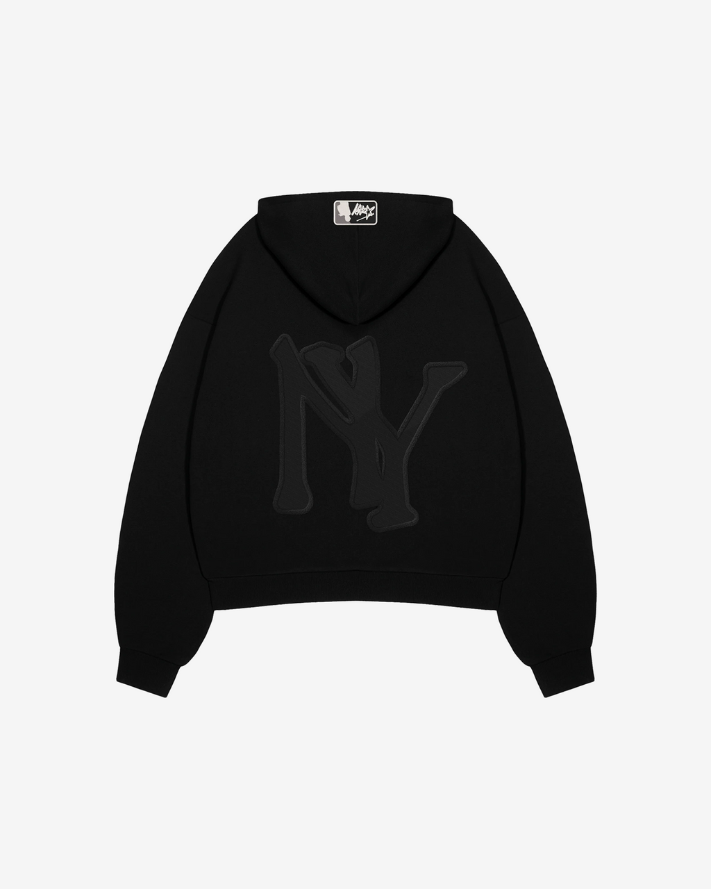 NEW YORK EMBROIDERD BLACK EDITION HOODIE