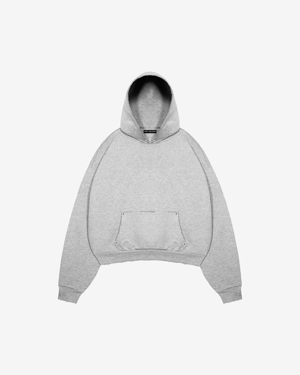 RIVETS DISTRESSED HOODIE