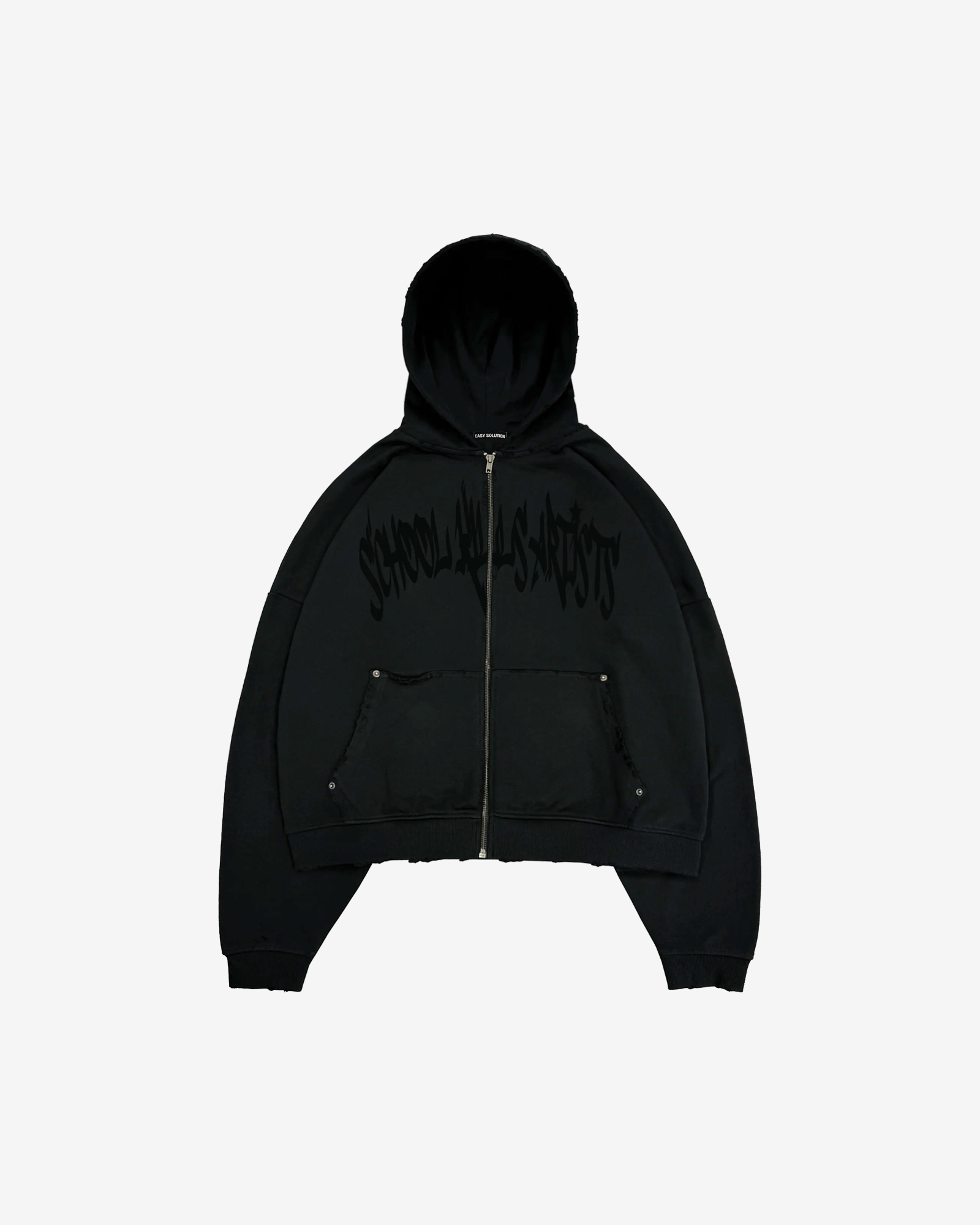 SCHOOL KILLS ARTISTS ZIPPED HOODIE